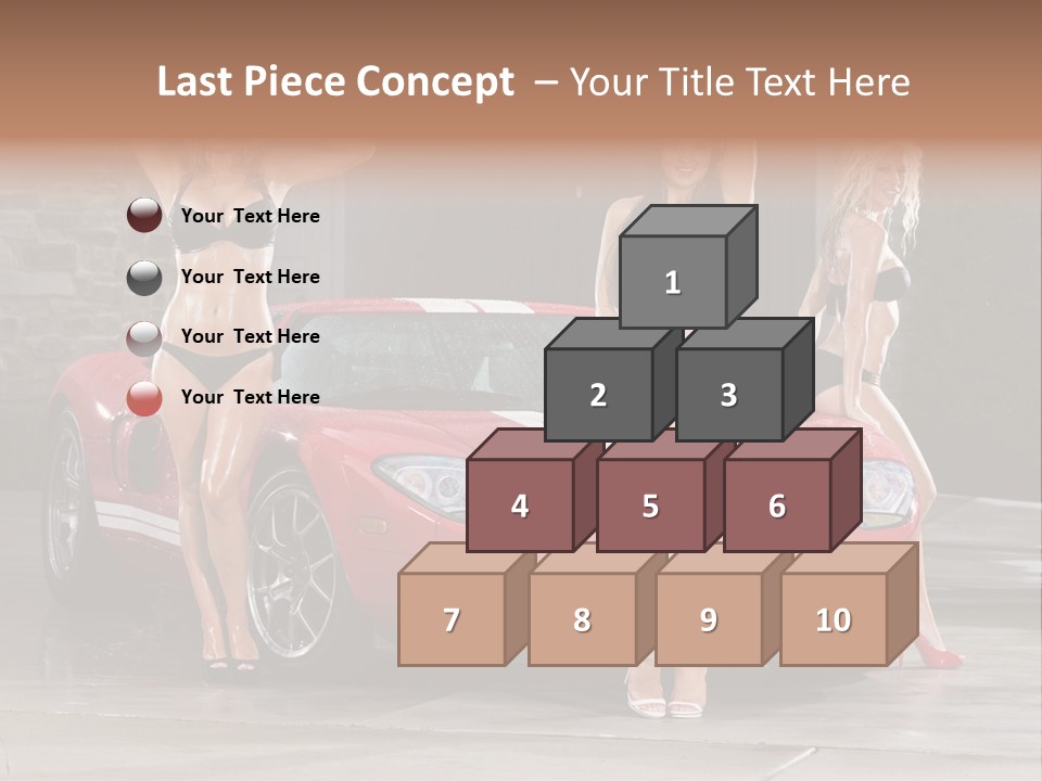 Attractive Modern Suds PowerPoint Template