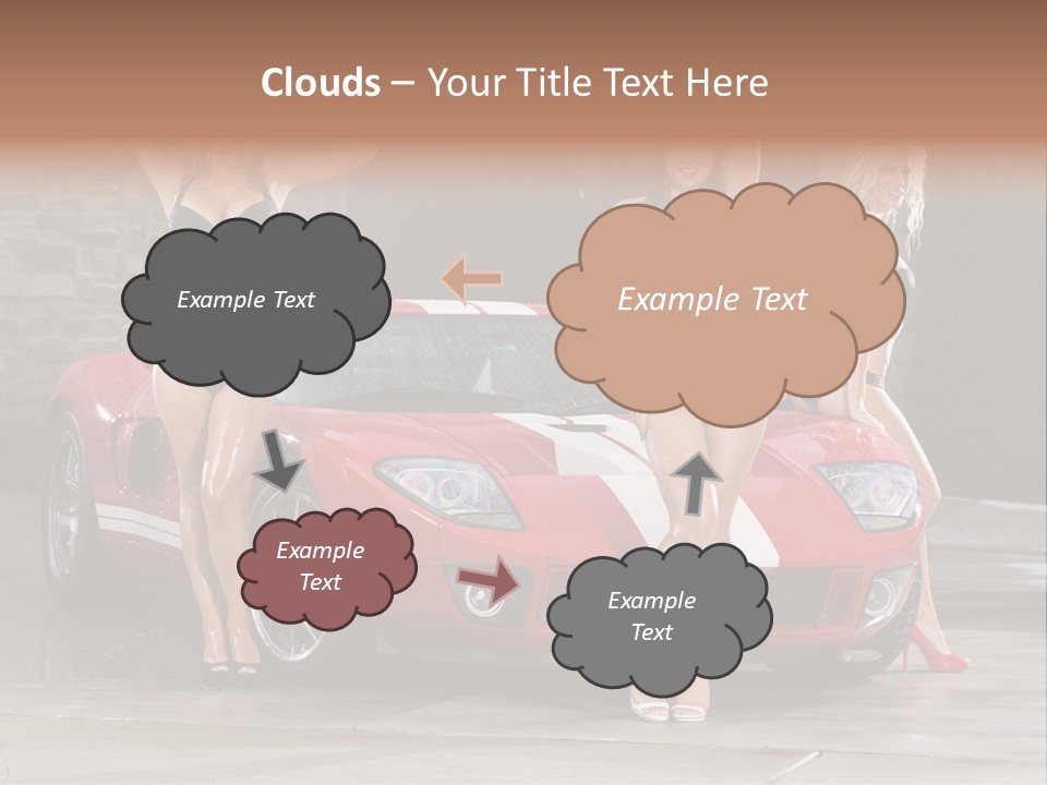 Attractive Modern Suds PowerPoint Template