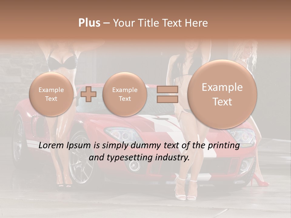 Attractive Modern Suds PowerPoint Template