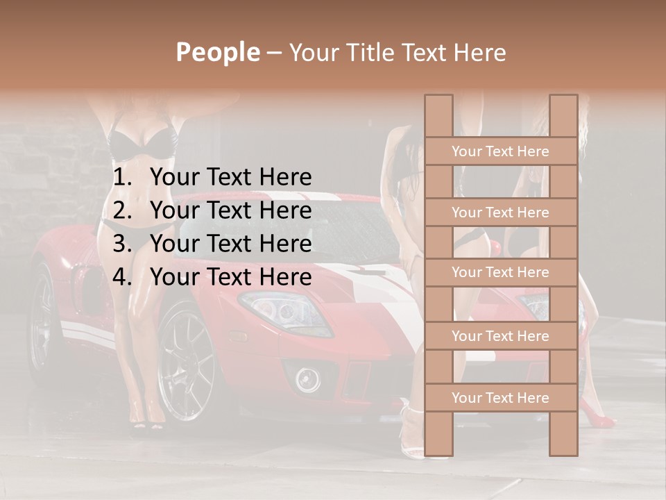 Attractive Modern Suds PowerPoint Template