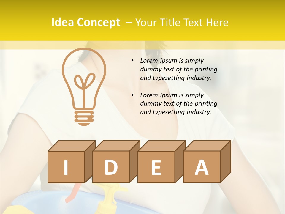 Only Human Person PowerPoint Template