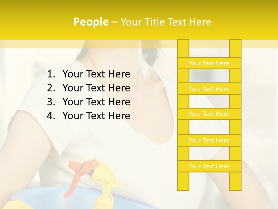 Only Human Person PowerPoint Template