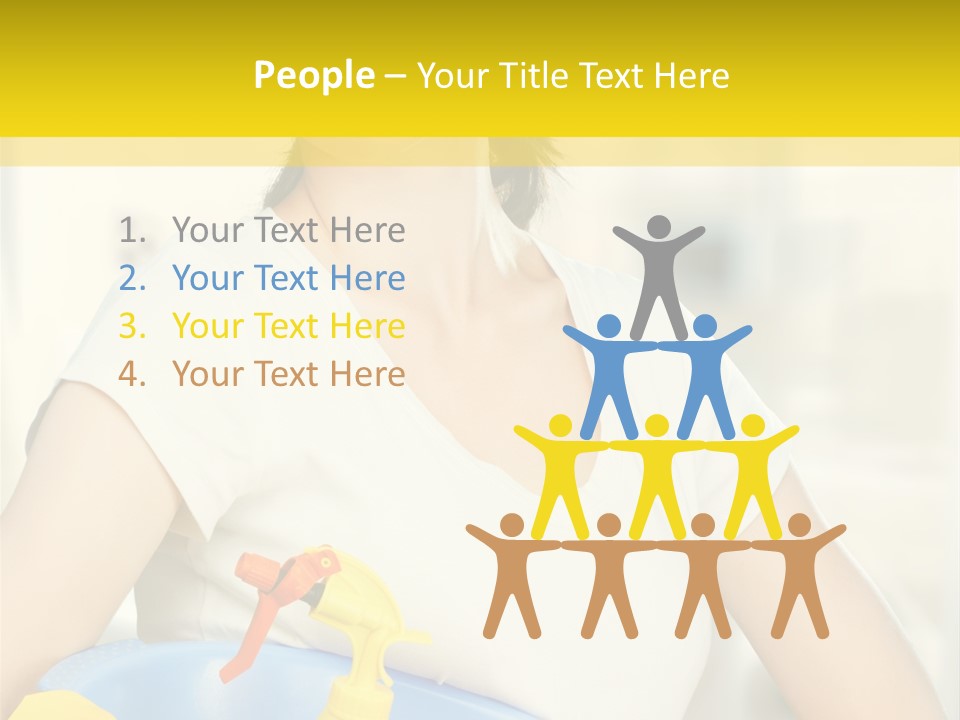 Only Human Person PowerPoint Template