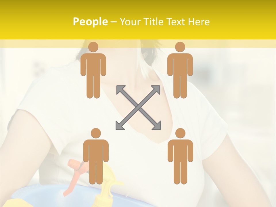 Only Human Person PowerPoint Template