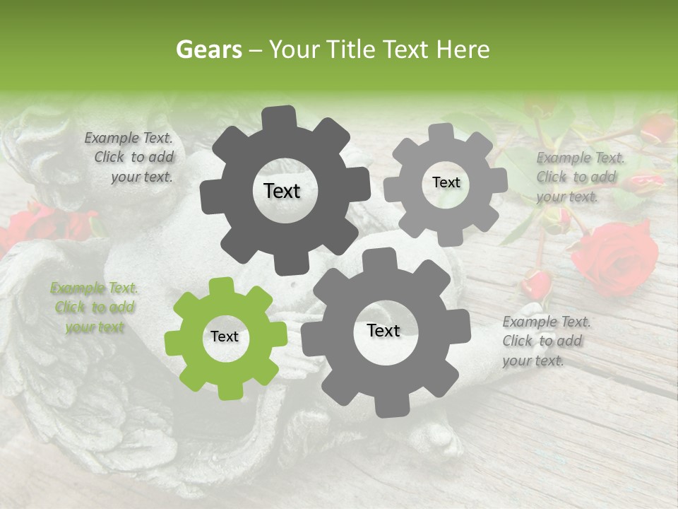 Alone Death White PowerPoint Template