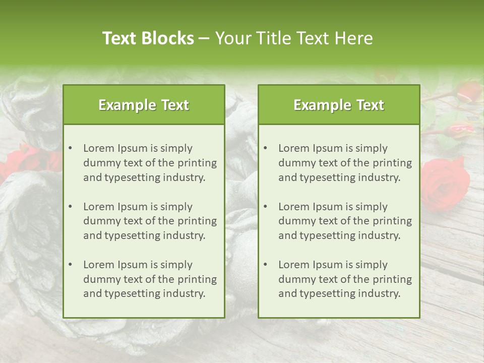 Alone Death White PowerPoint Template