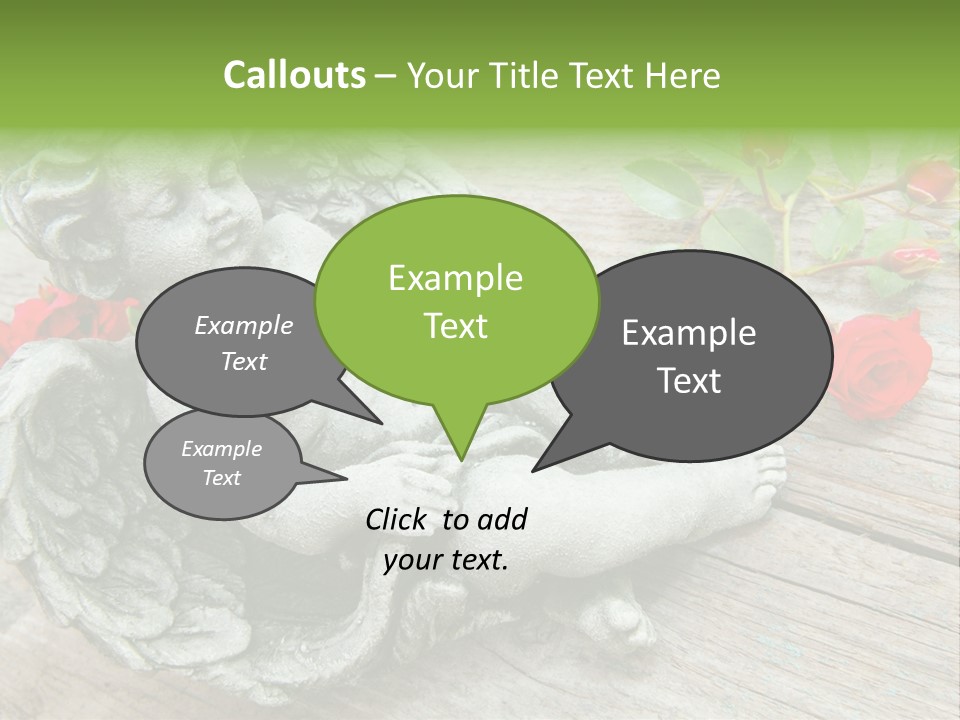 Alone Death White PowerPoint Template