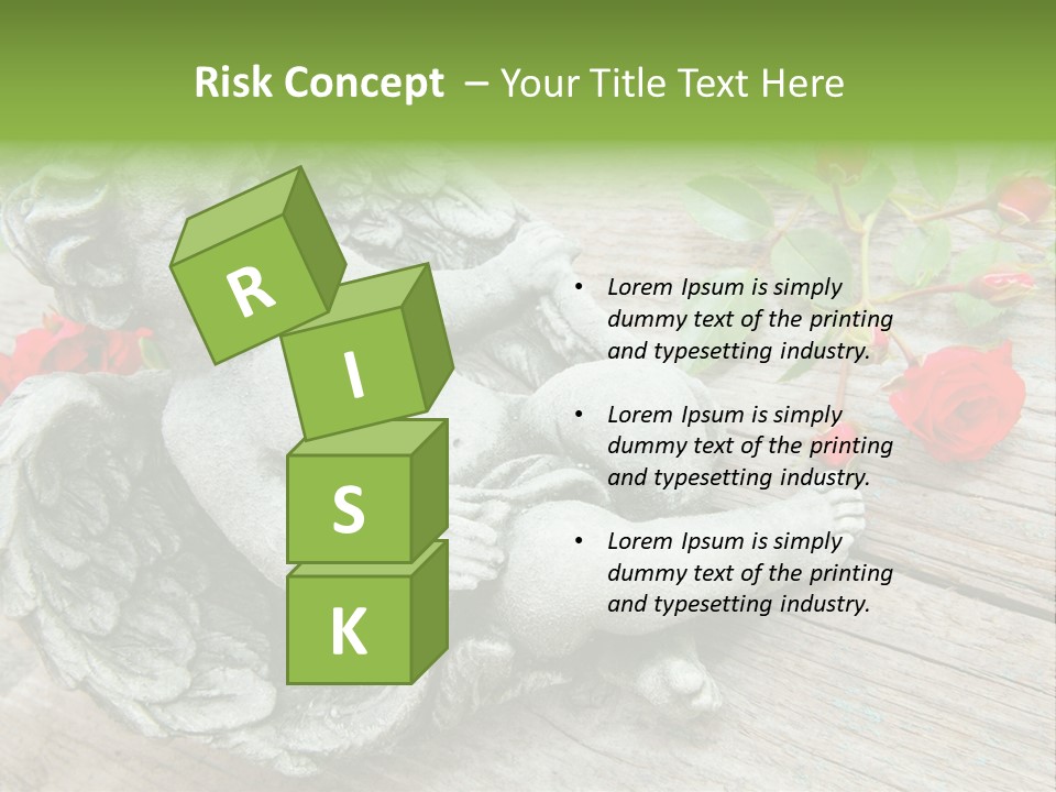 Alone Death White PowerPoint Template