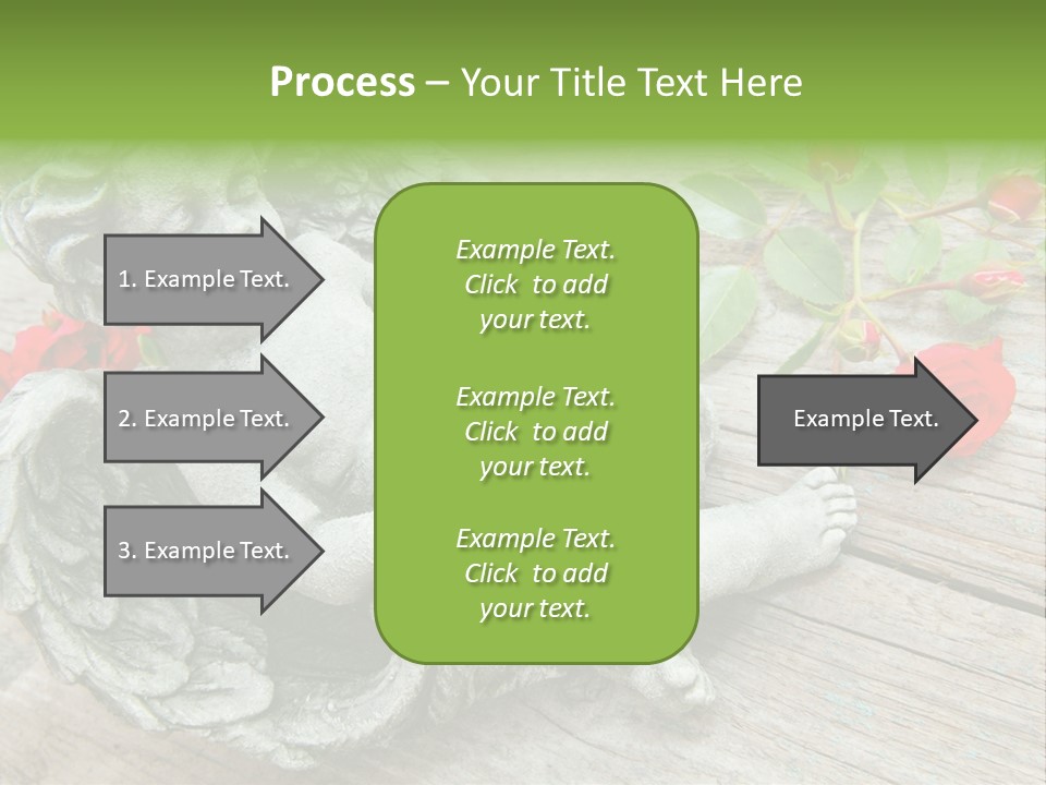 Alone Death White PowerPoint Template
