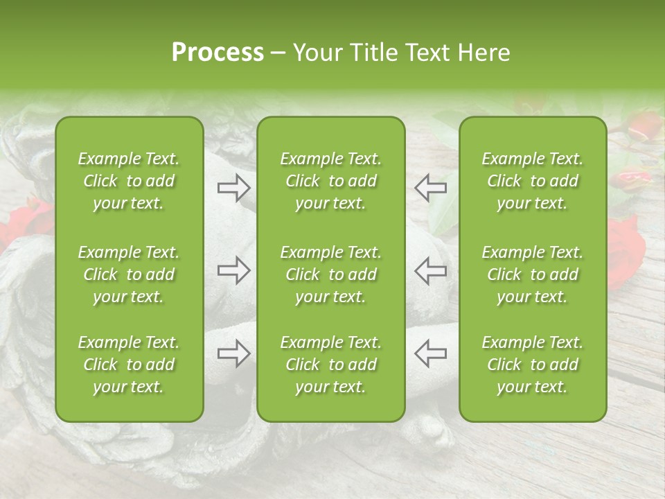 Alone Death White PowerPoint Template