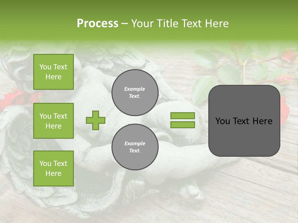 Alone Death White PowerPoint Template