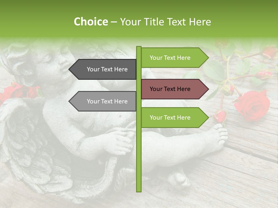 Alone Death White PowerPoint Template