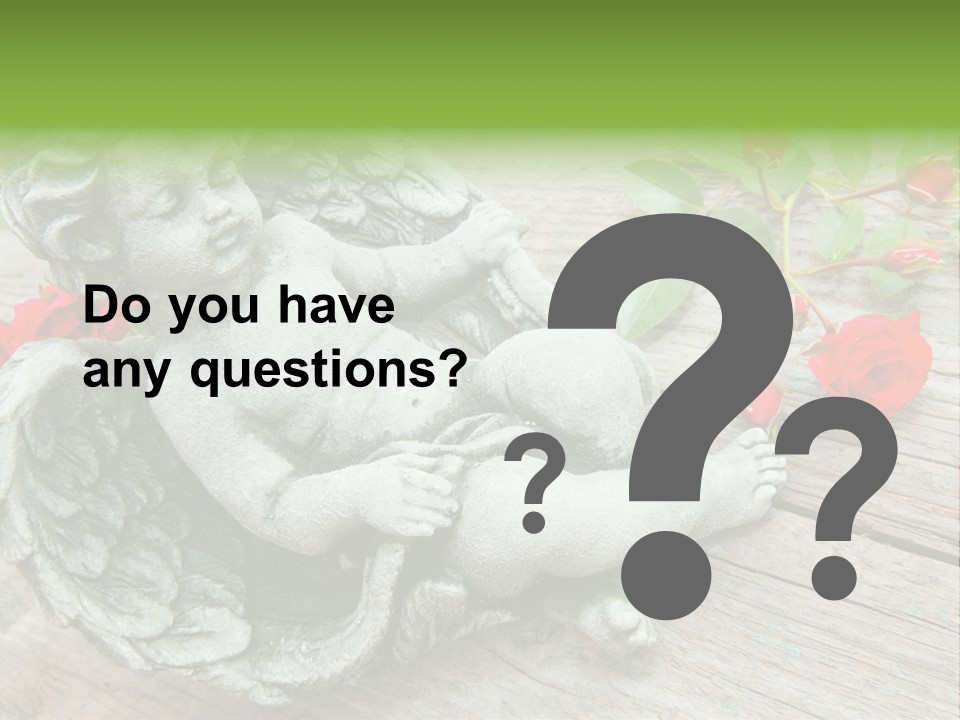 Alone Death White PowerPoint Template