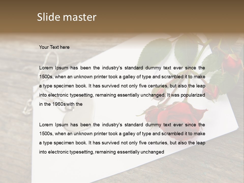 Surprise Chain Gift PowerPoint Template