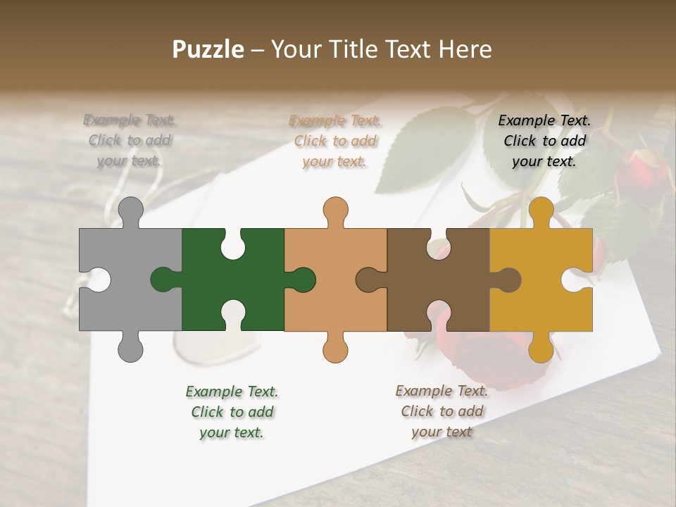 Surprise Chain Gift PowerPoint Template