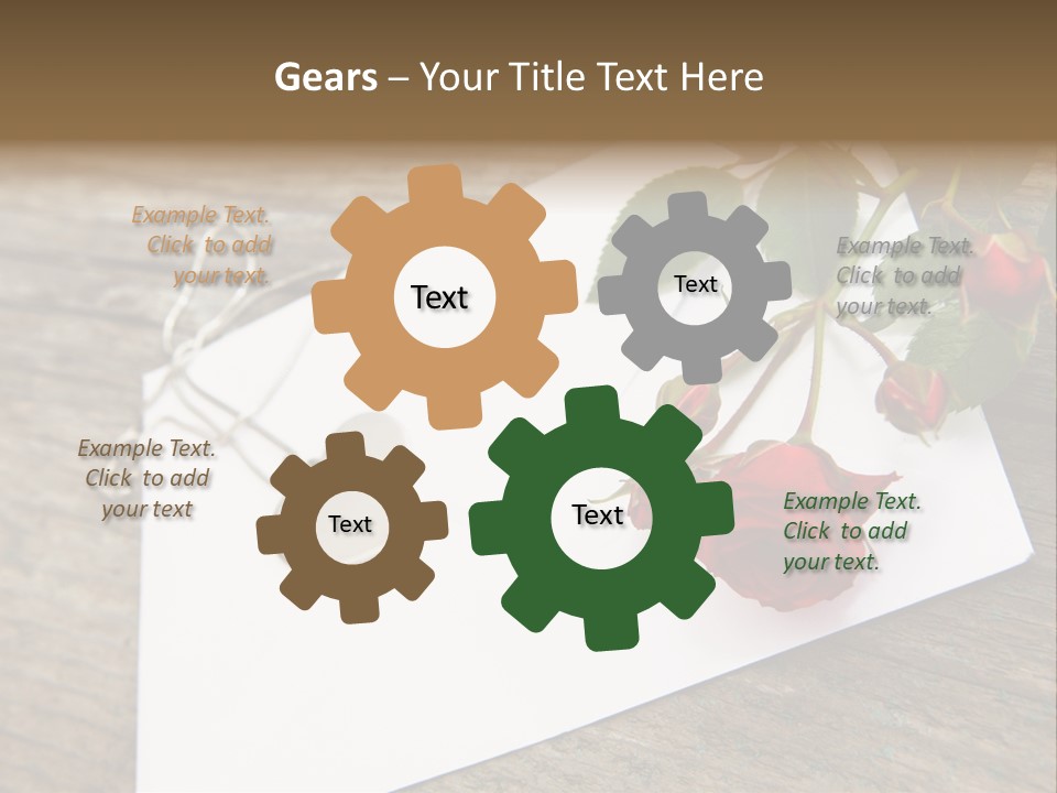 Surprise Chain Gift PowerPoint Template