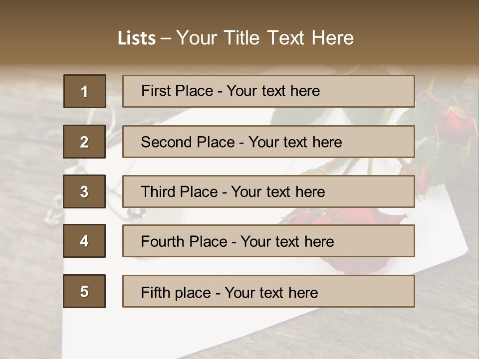Surprise Chain Gift PowerPoint Template