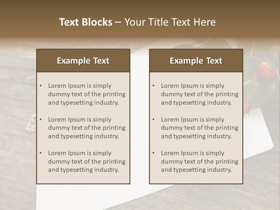 Surprise Chain Gift PowerPoint Template