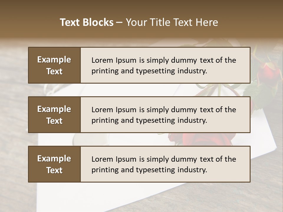 Surprise Chain Gift PowerPoint Template