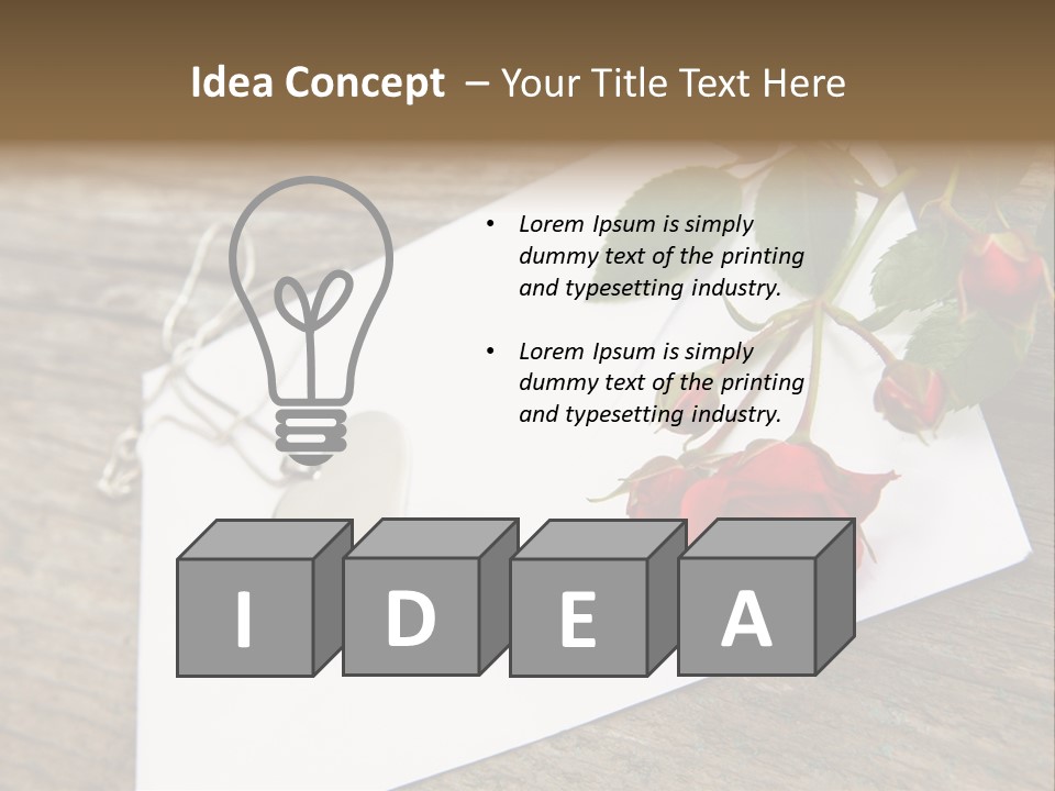 Surprise Chain Gift PowerPoint Template