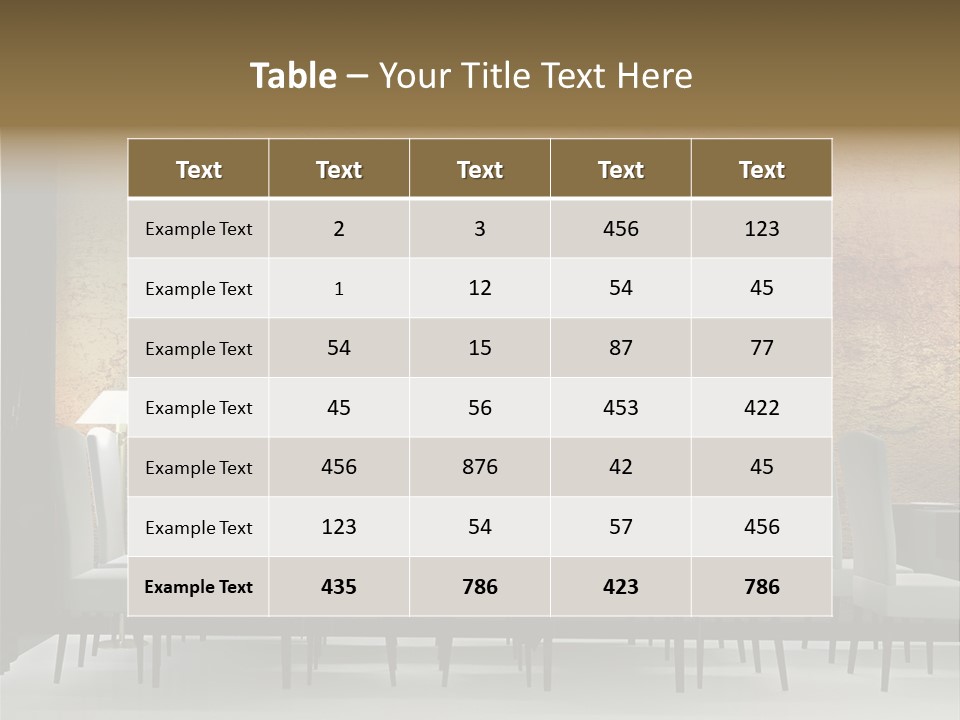 Decor Beige Beautiful PowerPoint Template