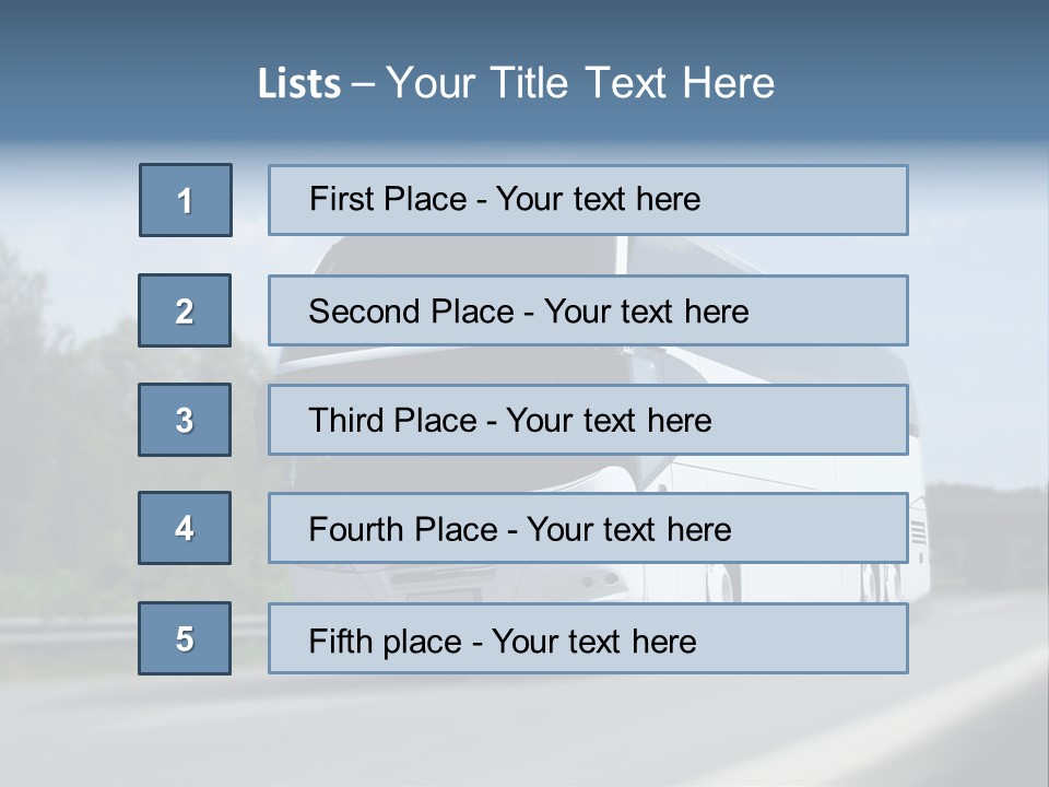 White Blue Green PowerPoint Template