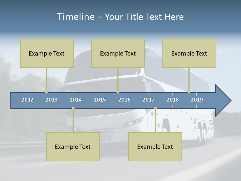 White Blue Green PowerPoint Template