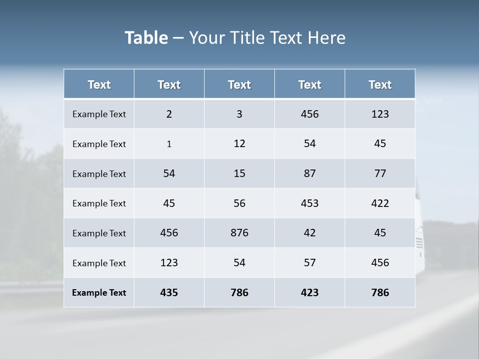 White Blue Green PowerPoint Template