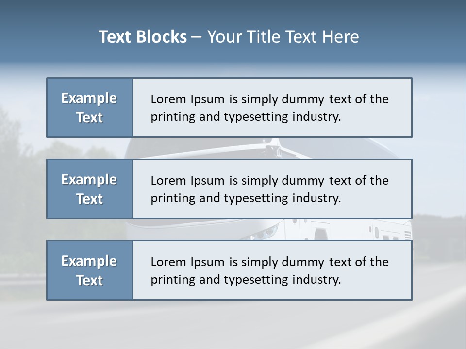 White Blue Green PowerPoint Template
