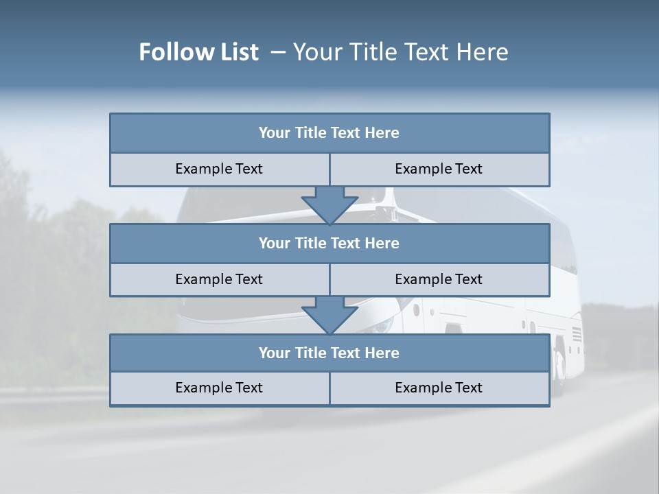 White Blue Green PowerPoint Template