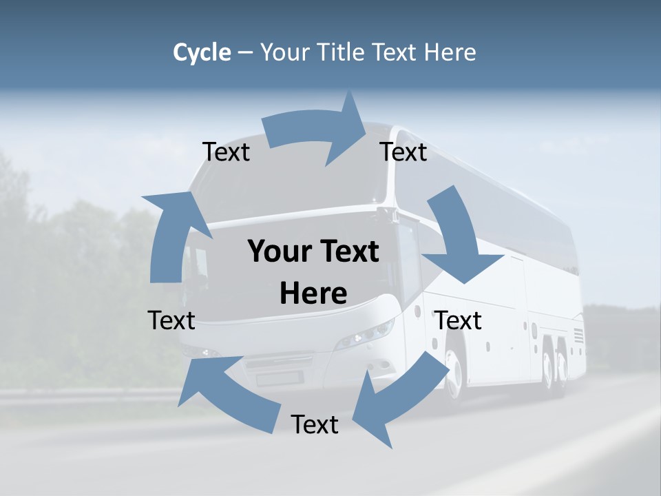 White Blue Green PowerPoint Template