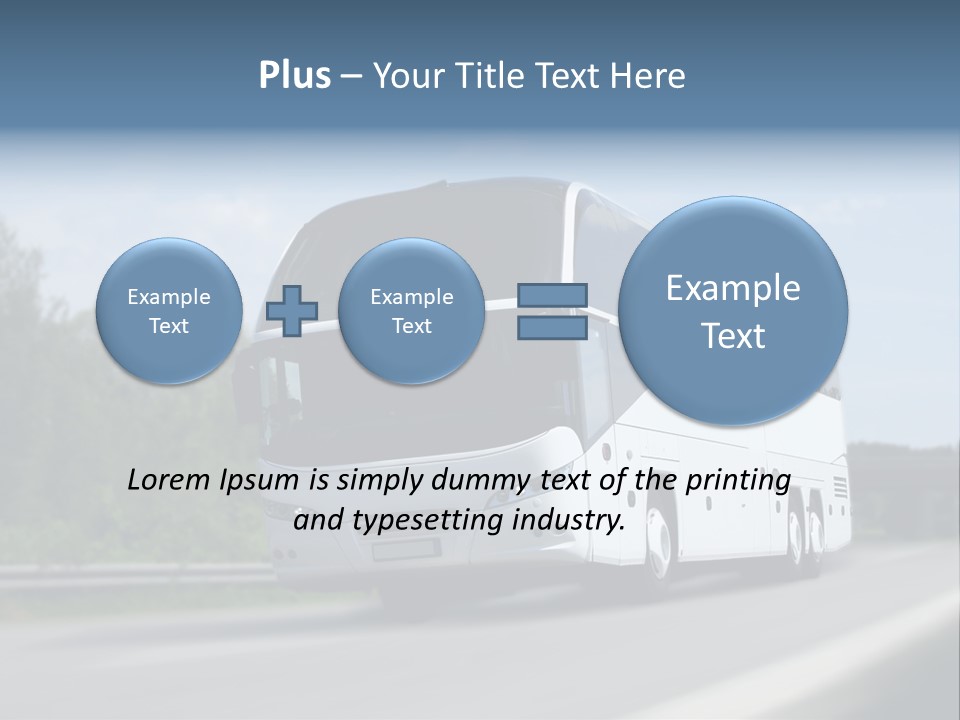 White Blue Green PowerPoint Template