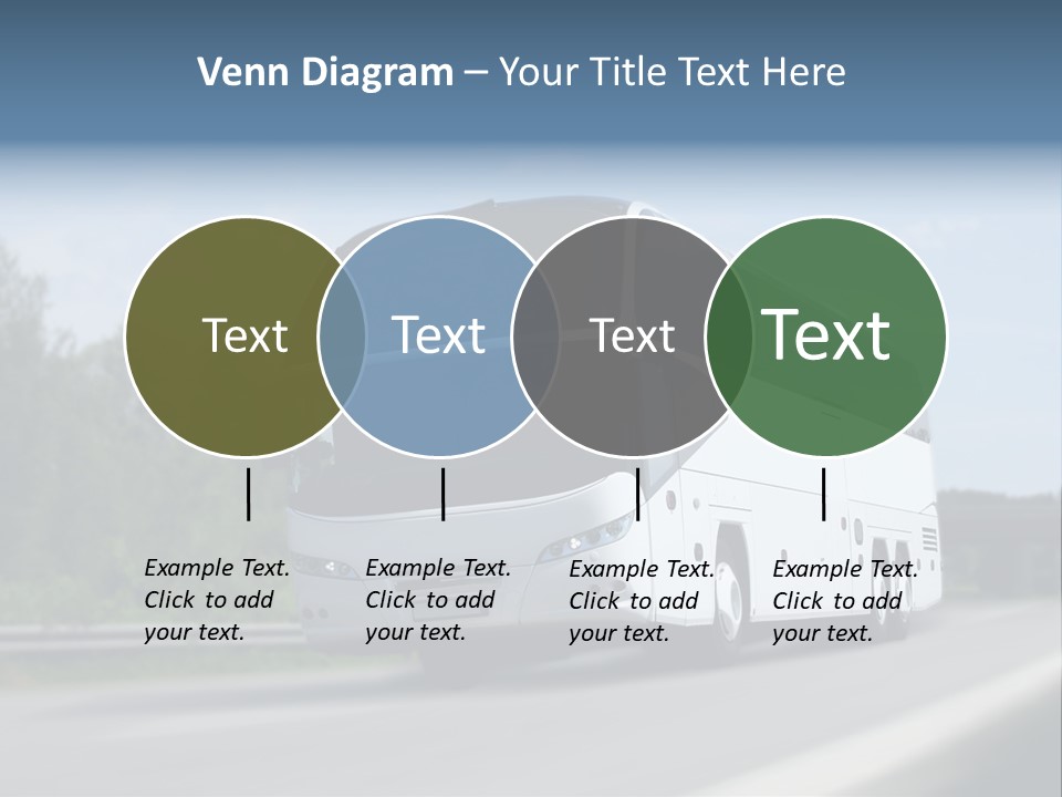 White Blue Green PowerPoint Template