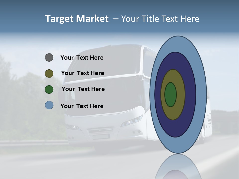 White Blue Green PowerPoint Template