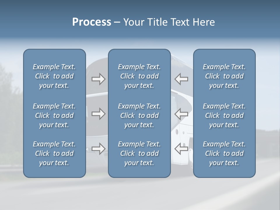 White Blue Green PowerPoint Template