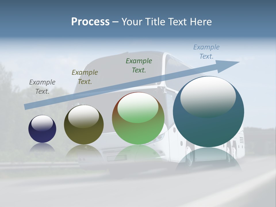 White Blue Green PowerPoint Template