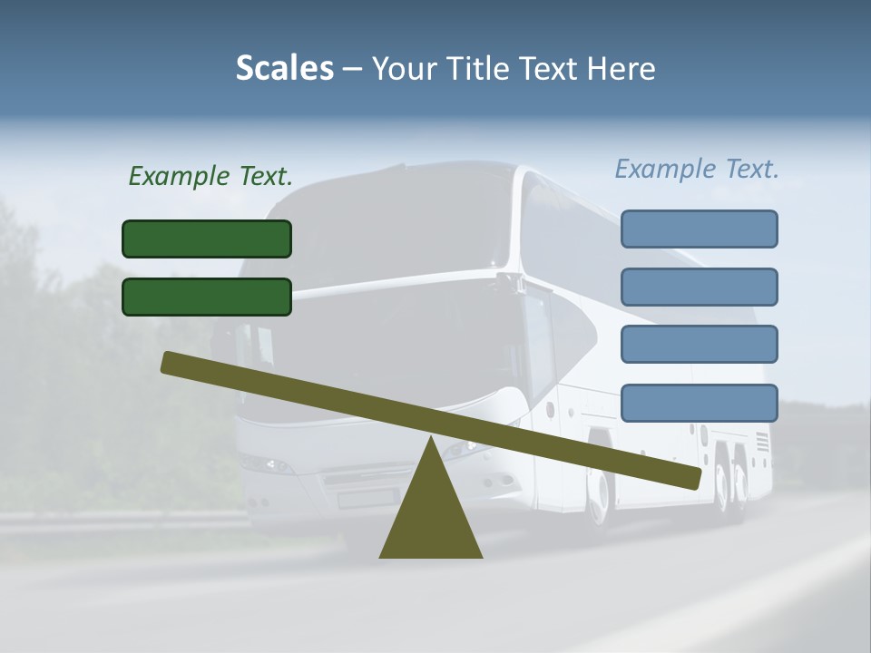 White Blue Green PowerPoint Template