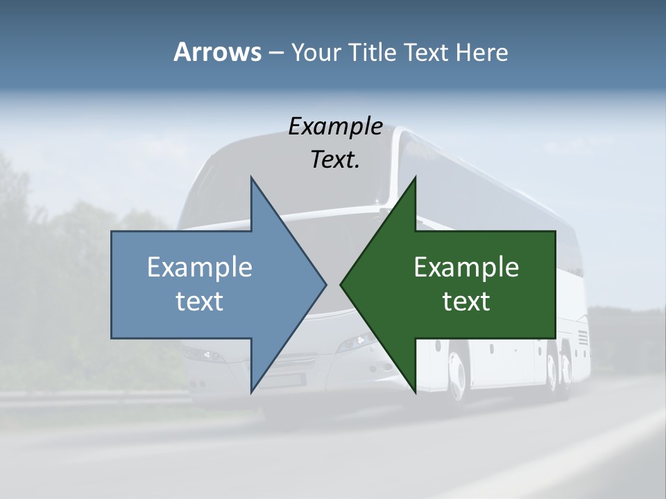 White Blue Green PowerPoint Template