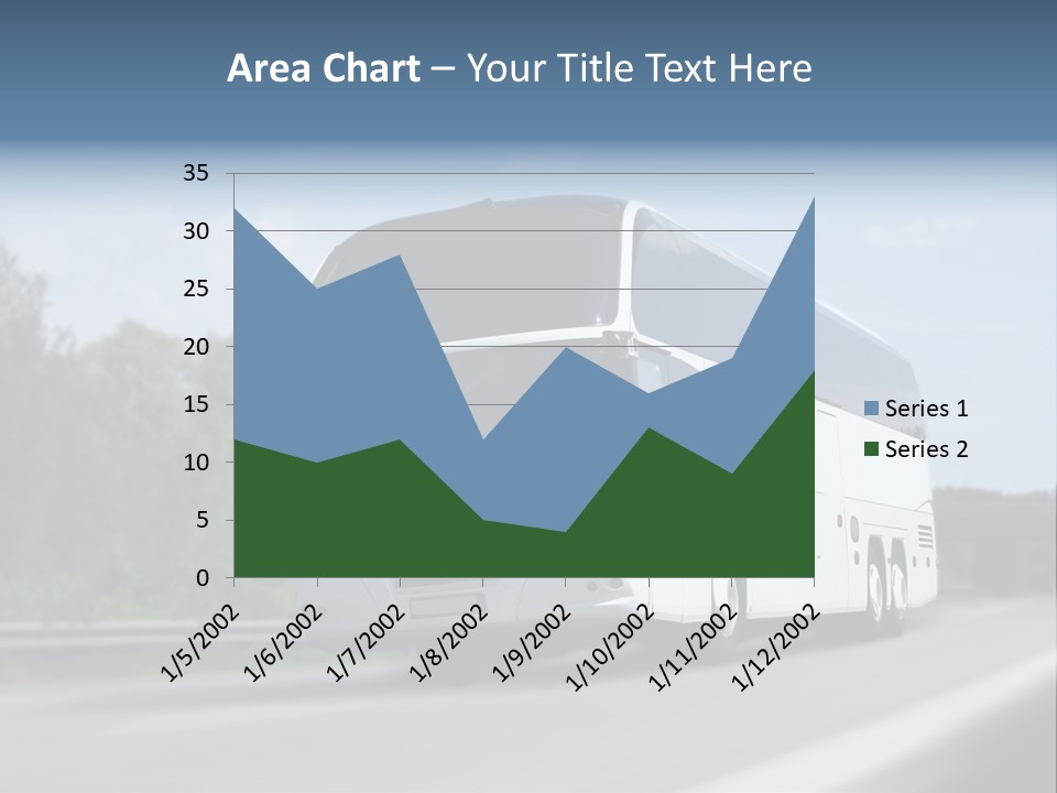 White Blue Green PowerPoint Template