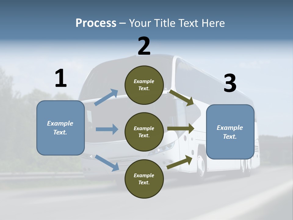 White Blue Green PowerPoint Template