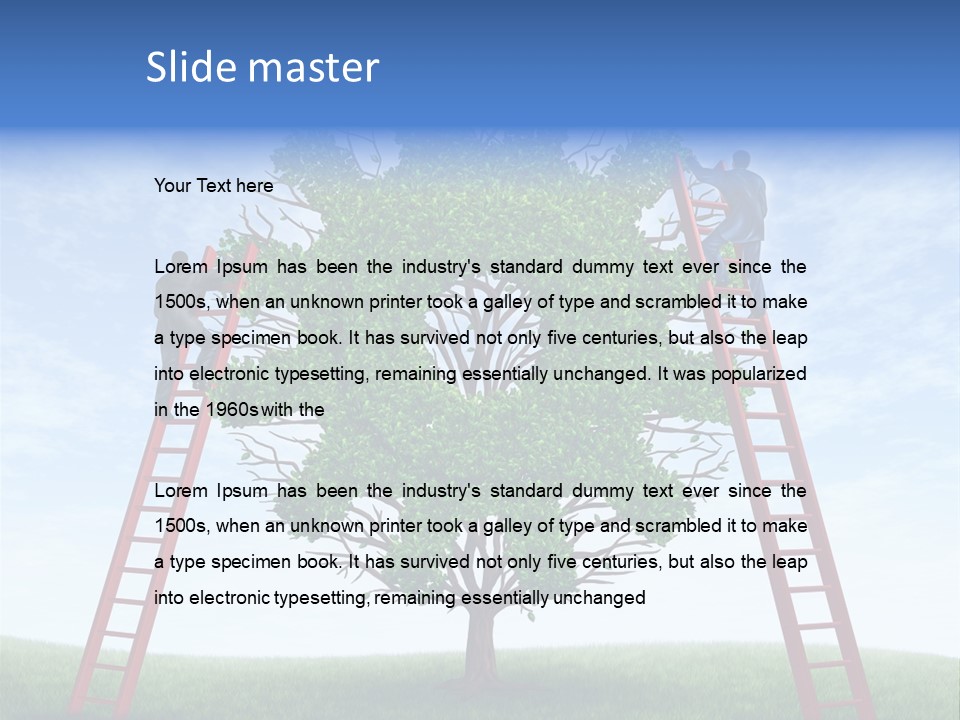 Expertise Cog Team PowerPoint Template