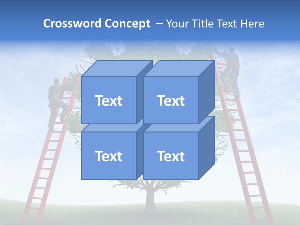 Expertise Cog Team PowerPoint Template