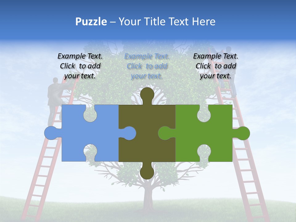 Expertise Cog Team PowerPoint Template