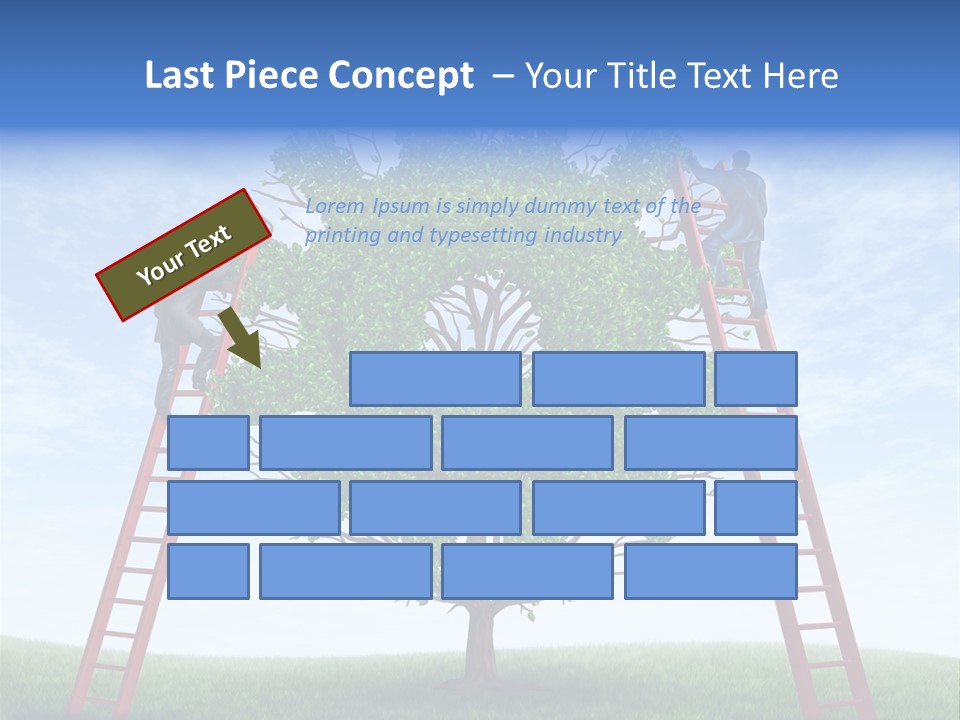Expertise Cog Team PowerPoint Template
