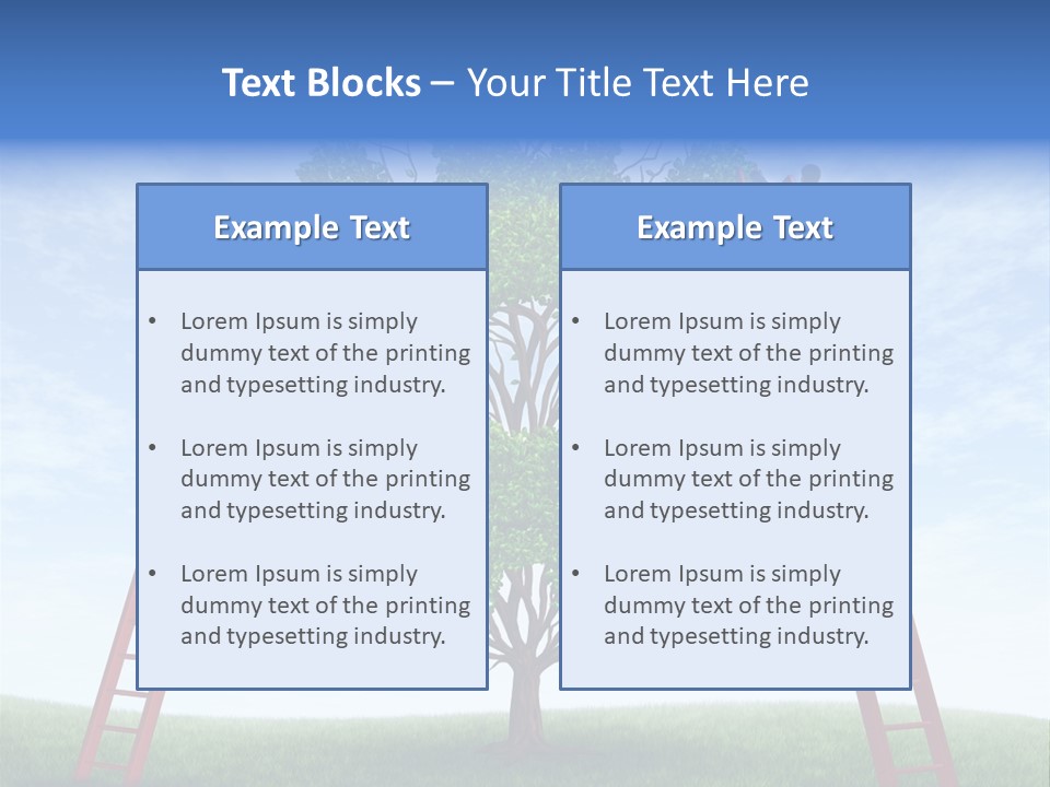 Expertise Cog Team PowerPoint Template