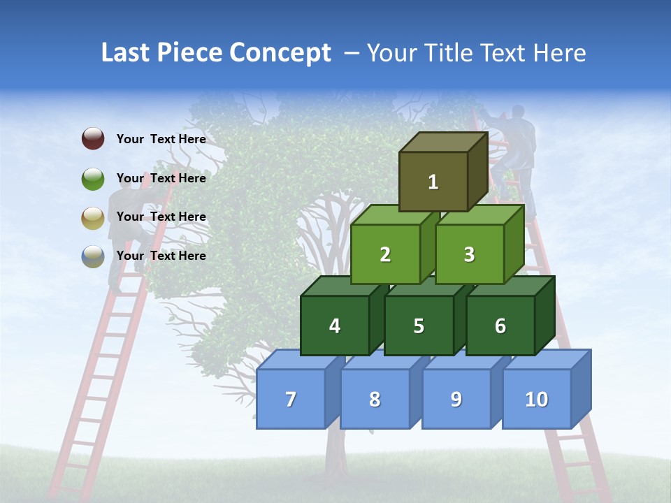 Expertise Cog Team PowerPoint Template