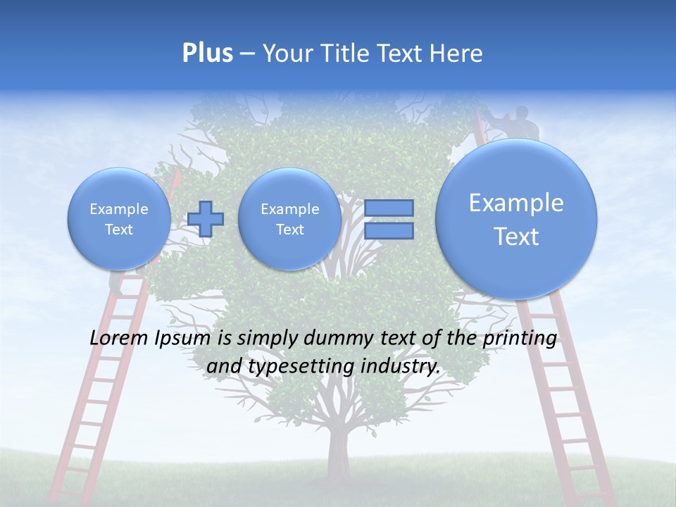 Expertise Cog Team PowerPoint Template