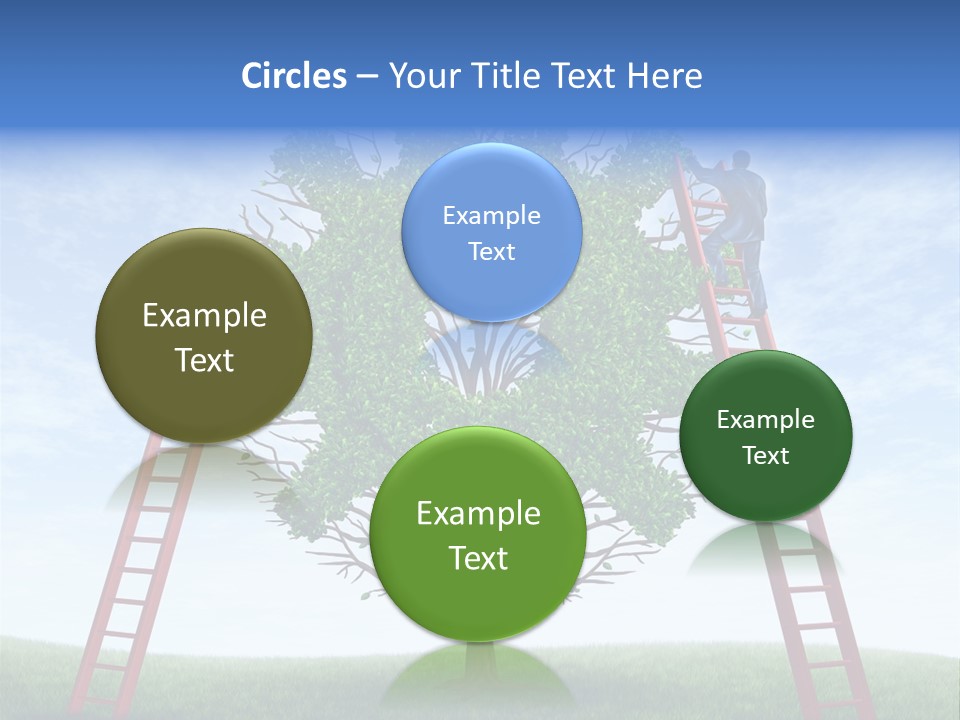Expertise Cog Team PowerPoint Template