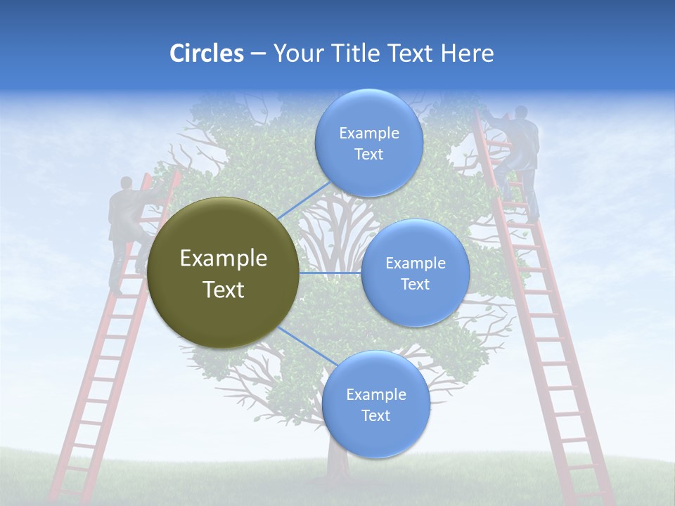 Expertise Cog Team PowerPoint Template