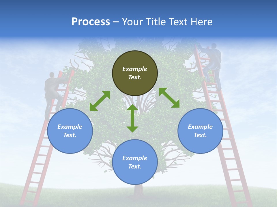Expertise Cog Team PowerPoint Template